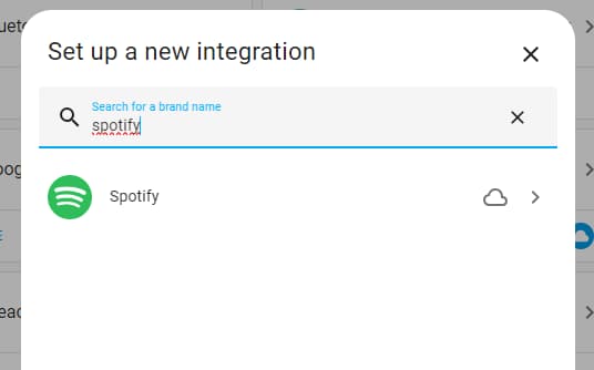 Home Assistant Spotify integration setup